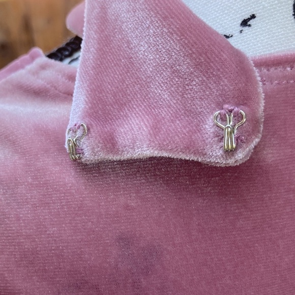 Elie Tahari Murray Velvet Choker Neck Tank Dark Lily Size XS - Picture 2 of 7